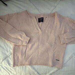 Abercrombie Blush Pink Sweater